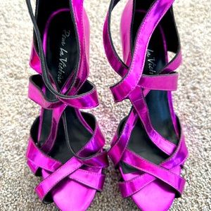 pour la victoire - gabby mirror heel size 6.5